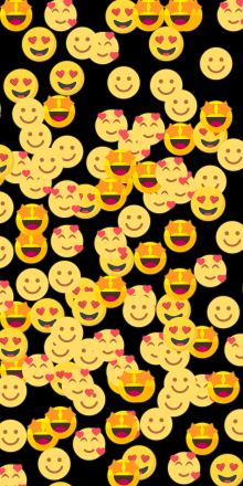 Indie Smiley Face Cute Wallpaper